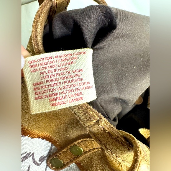 Lucky Brand Women Floral Print Cotton/Suede/Leather Backpack Shoulder Bucket Bag main image 6